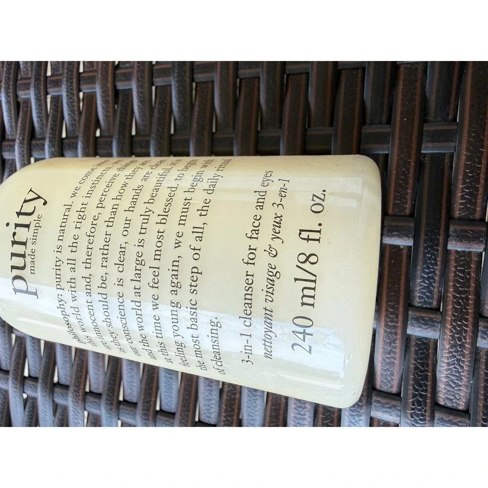 Philosophy Purity Made Simple 3-in-1 Face and Eye Cleanser 8 fl oz‎ 240ml